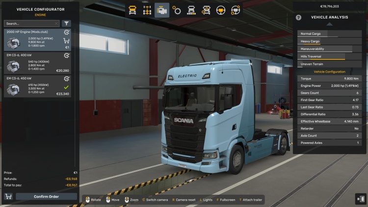 All Trucks 2000 HP Engine V1.0