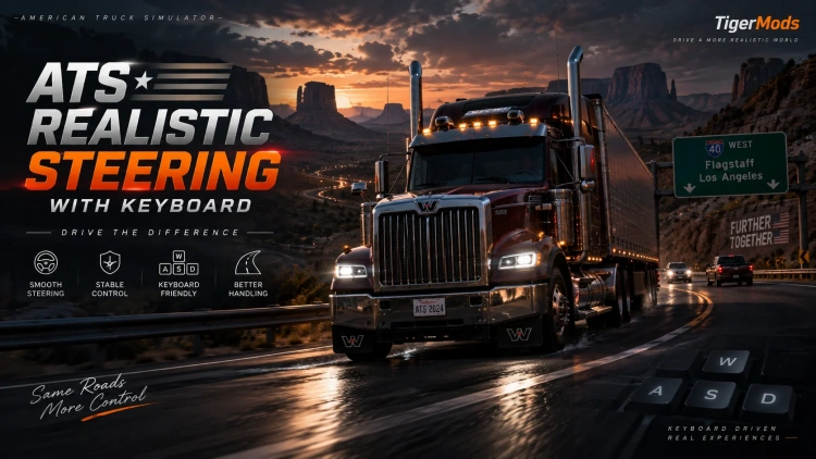 Realistic Steering with Keyboard V3.1.21