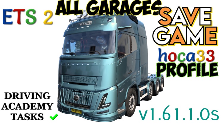 SaveGame Profile (All Map DLCs Required) V1.61