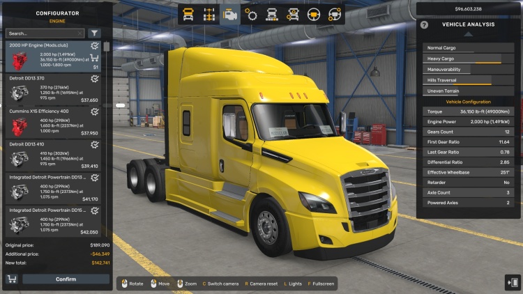 All Trucks 2000 HP Engine V1.0