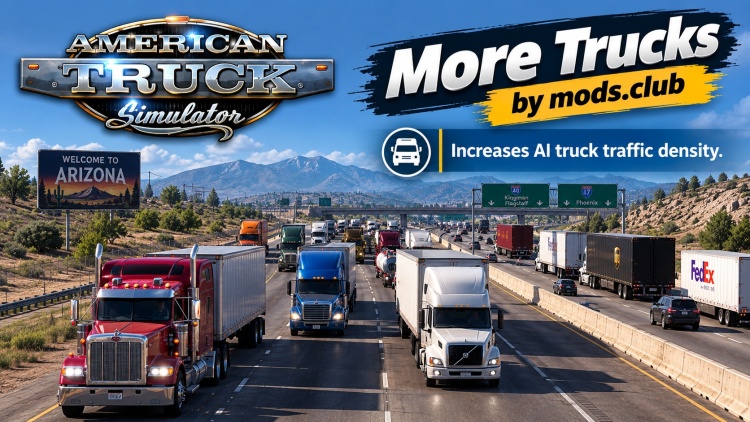 More Trucks for Traffic Density V1.0