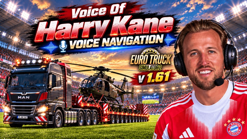 Voice Navigation - English Voice of Harry Kane the Hurricane - English Footbal Player