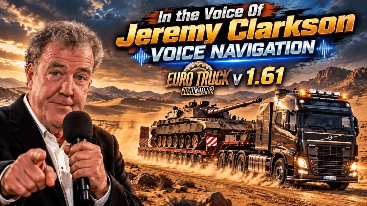 Voice Navigation - English Voice of Jeremy Clarkson V1.61
