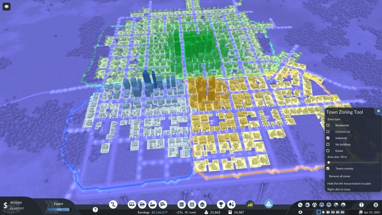 Town Zoning Tool