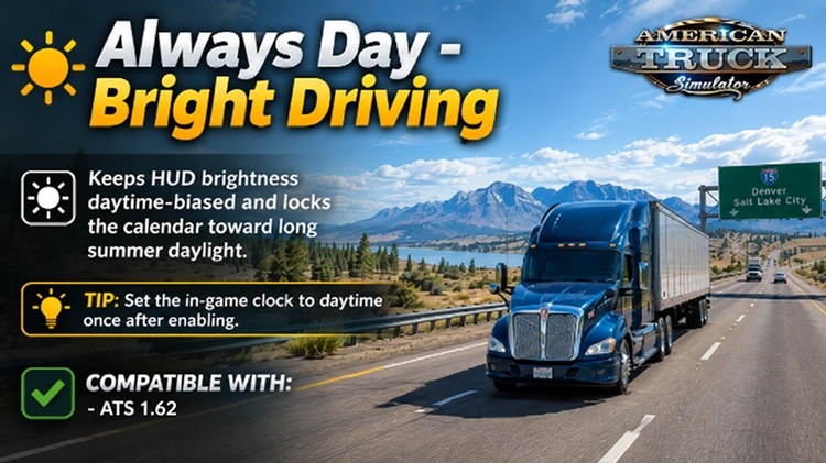Always Day - Bright Driving V1.1