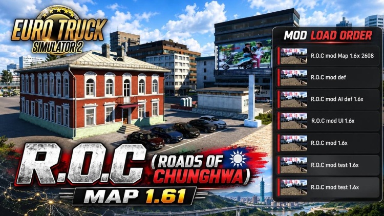 R.O.C (Roads of Chunghwa) Map V1.61