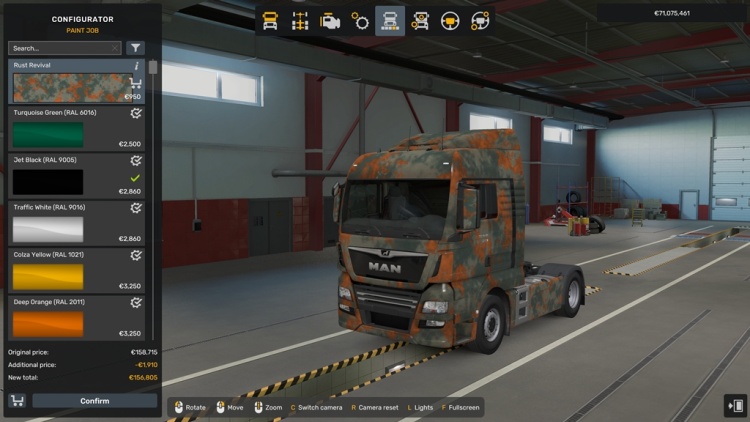 Man Tgx 6 Euro Rust Skin
