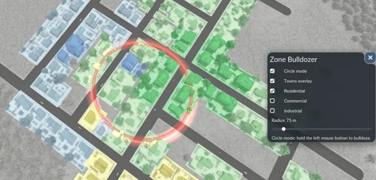 Zone Bulldozer