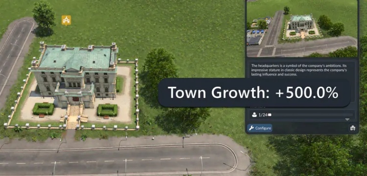 Headquarters Growth Boost