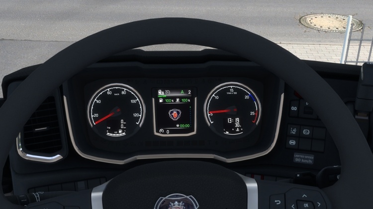 Scania Next Generation Improved Dashboard V5.3
