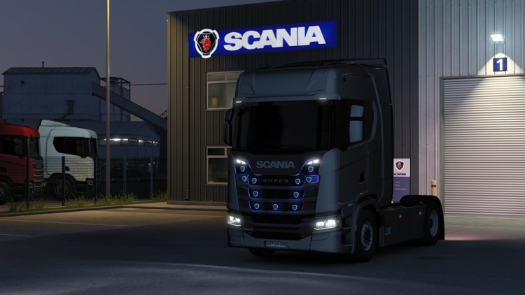 Scania SR Luminated Badges V1.61