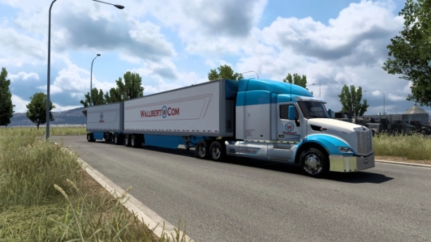 ATS - SCS Truck & Trailer Base Game Company Skins V2.0 (1.41.x)