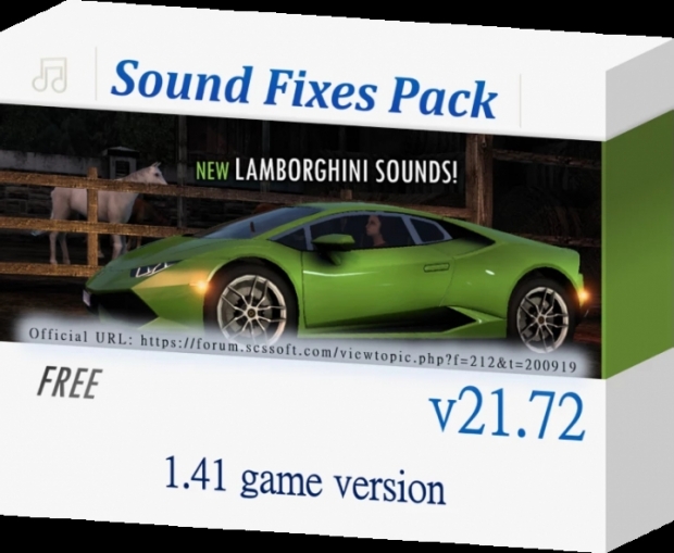 ATS - Sound Fixes Pack V21.72 (1.41.x)