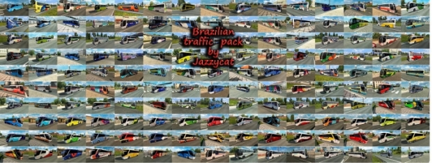 ETS2 - Brazilian Traffic Pack V3.4 (1.41.x)