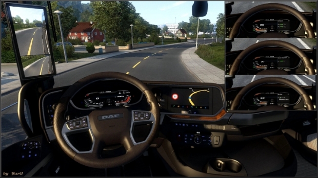 ETS2 - Dashboard Light DAF XG 2021 Pack V1.2 (1.41.x)