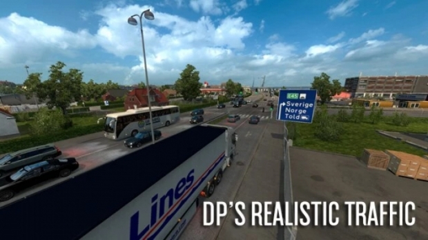 ETS2 - DPs Realistic Traffic RST V1.3.3 (1.41.x)