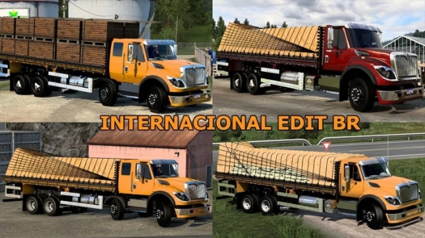 ETS2 - International Workstar Edit BR-Truck/Bittruck (1.41.x)