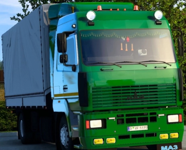 ETS2 - Maz 5340/5440 / 6430A8 Reelaborat (1.41.x)