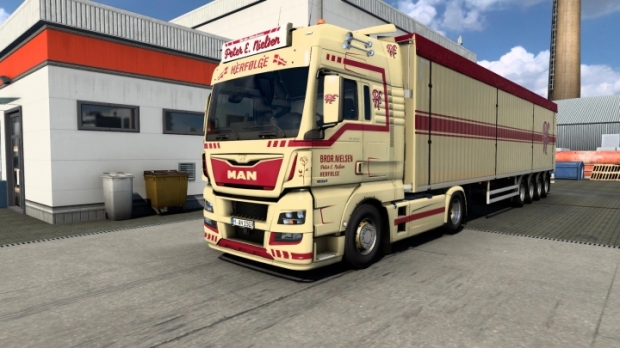 ETS2 - Peter E Nielsen Herfølge Combo Skin V1.0 (1.41.x)
