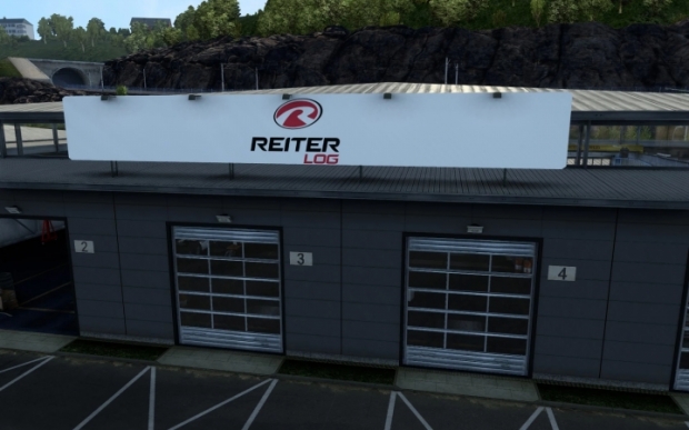 ETS2 - Reiter Log Garage Mod (1.41.x)