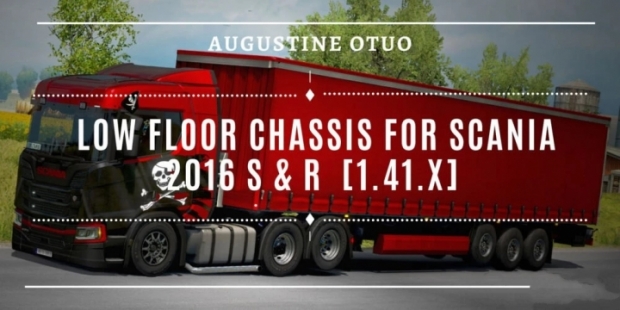 ETS2 - Scania 2016 S & R Low Floor Chassis (1.41.x)