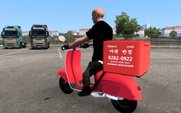 ETS2 - Scooter Faggio V3.0 (1.41.x)