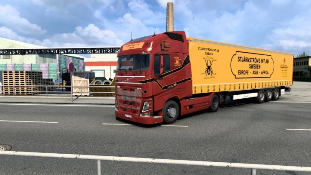 ETS2 - Stjarnstroms International AB Combo Skin V1.0 (1.41.x)