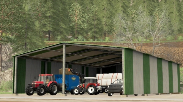 FS19 - 12 Sheds Metal Pack V1.2
