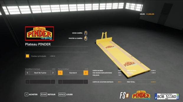 FS19 - Barriere Pinder V1.0