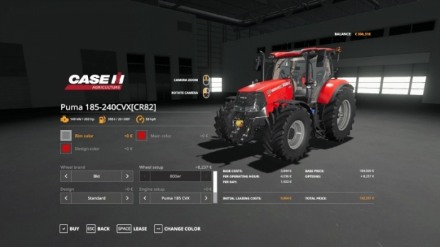 Fs19 Case Puma 185 240cvx V10 Farming Simulator 19 Modsclub 5346