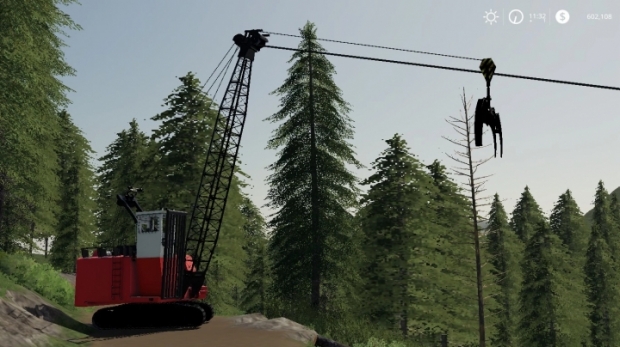 FS19 - Cypress 7280 Grapple Yarder V1.0