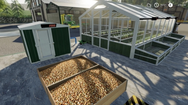FS19 - Global Company Placeable Onion Greenhouse V1.0
