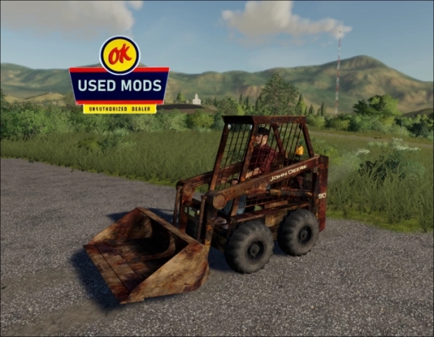 FS19 - JD90 Skid Steer - Rust Never Sleeps Edition V1.0