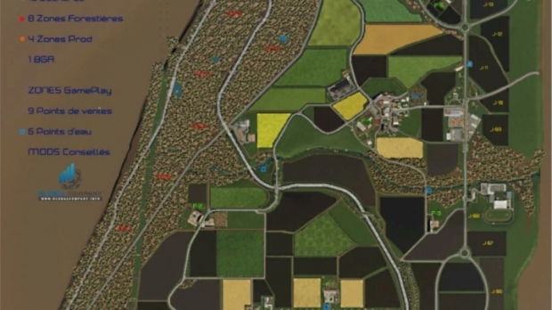 FS19 - Les Fermes Briard Map V1.0