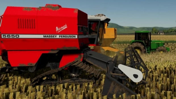 FS19 - Massey Ferguson 5650 And Massey Ferguson 5650 Cutter V1.2.1
