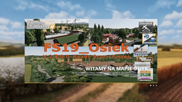 FS19 - Osiek Seven Farms Ready V2.3