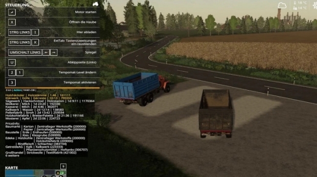 FS19 - Productions Info Hud V1.0
