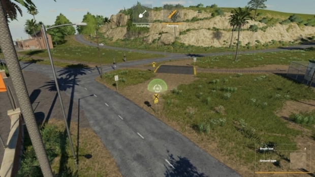 FS19 - Rail Road Crossing V1.0