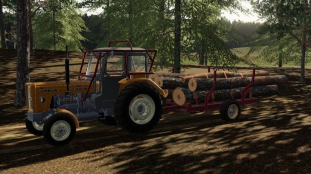 FS19 - Selfmade Forest Trailer V1.0.0.1