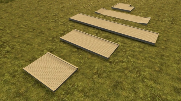 FS19 - Sidewalks (Prefab) V1.0