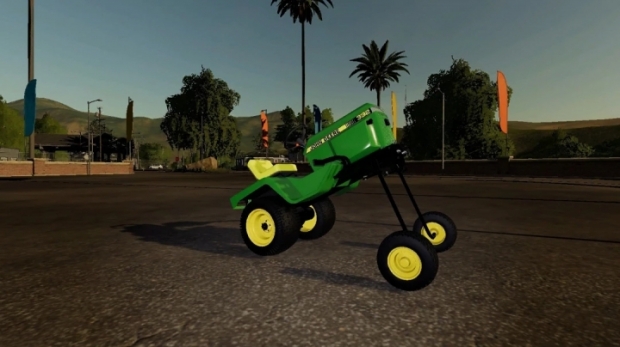 FS19 - Squatted Lawn Mower V1.0