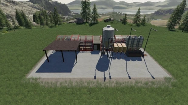 FS19 - Vegetables Greenhouse Package V1.0