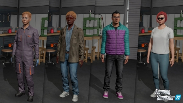 FS22 - Look at the New Character Creator