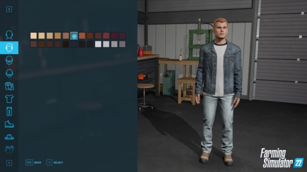 FS22 - Look at the New Character Creator