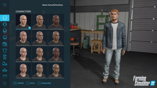 FS22 - Look at the New Character Creator