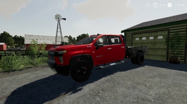FS19 - 2020 Chevy 3500 Flatbed V1.0