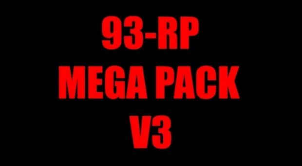 ETS2 - 93-RP Mega Pack V3 [Work on SCS MP + TRUCKERMP] 1.41.x