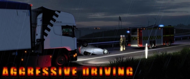 ETS2 - Aggressive Driving (1.42.x)