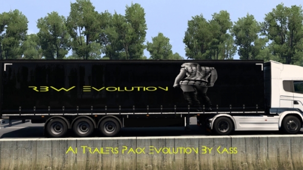 ETS2 - Ai Trailers Pack Evolution V1.1 (1.42.x)