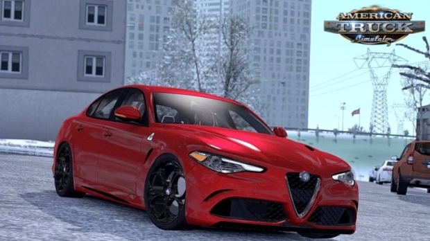 ATS - Alfa Romeo Giulia + Interior V1.7 (1.41.x)